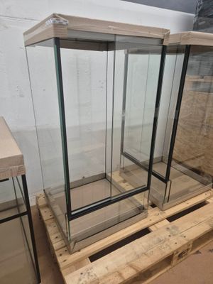 Glas Terrarium 60x60x120