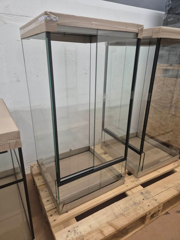 Glas Terrarium 60x60x120