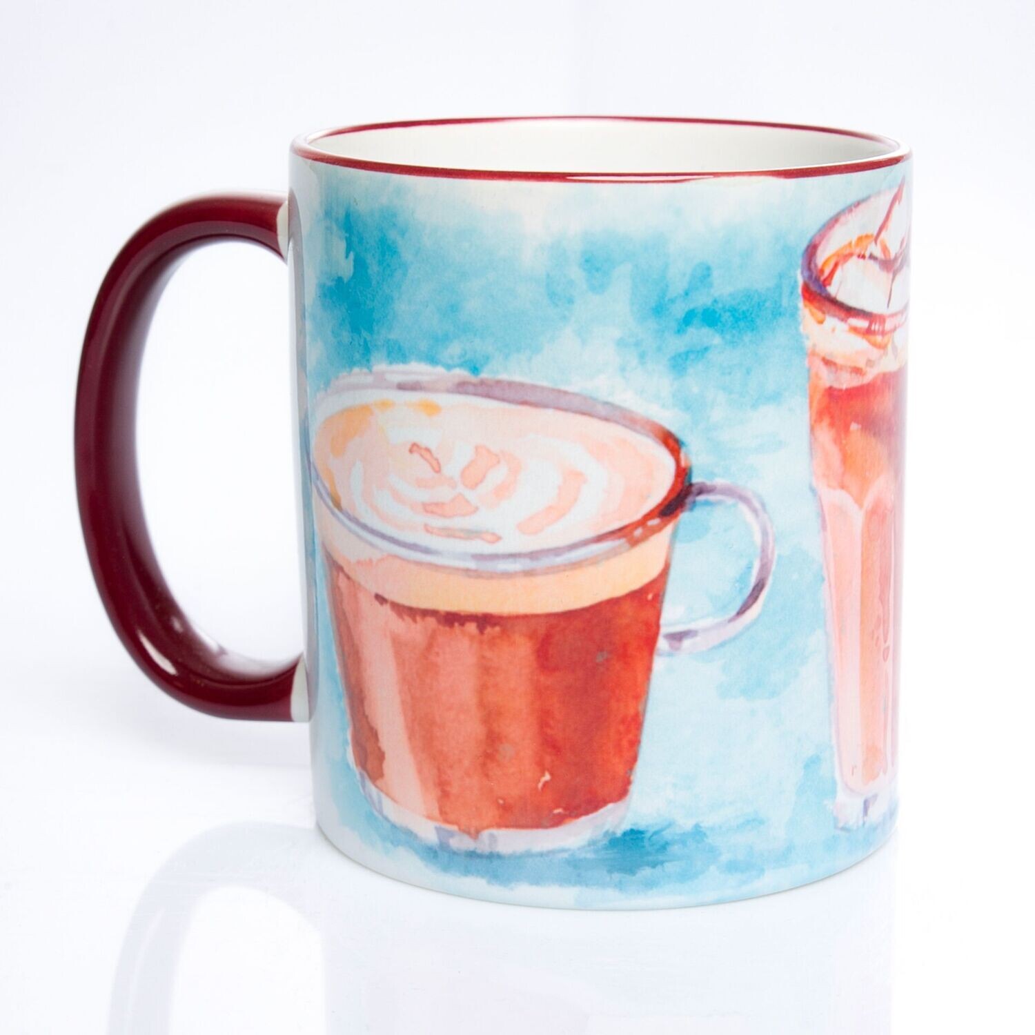 Tasse mit Kaffeemotiv