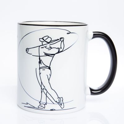 Golfer illustriert, spülmaschienenfest Golfer illustriert, spülmaschienenfest
