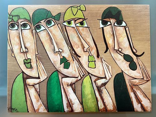 Tischset aus Vinyl