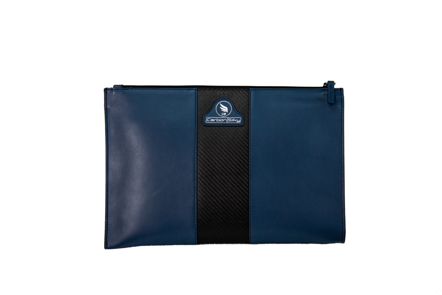 PORTA DOCUMENTI BLU / CARBONSILKY