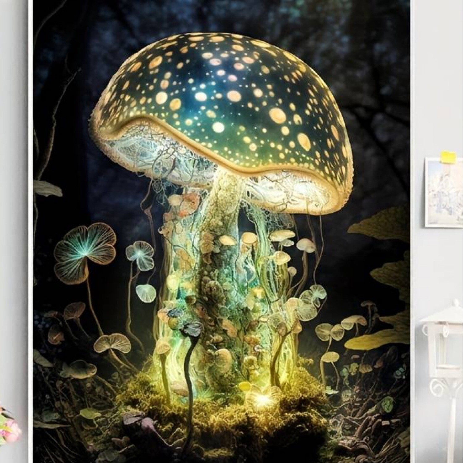 Mushroom Diamond Art