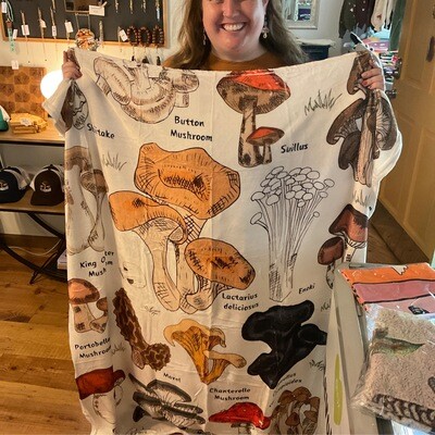 Scientific Mushroom Name Blanket