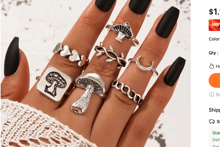Small SIlver ring