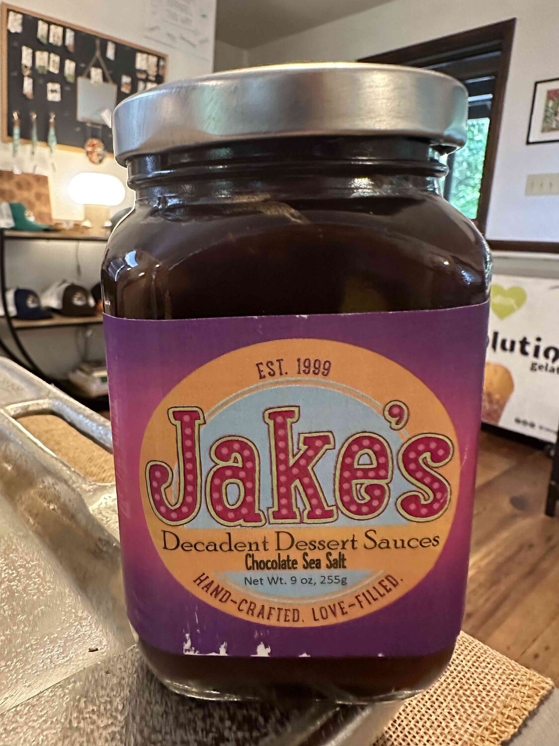 Jake’s  Chocolate Sea Salt  Sauce