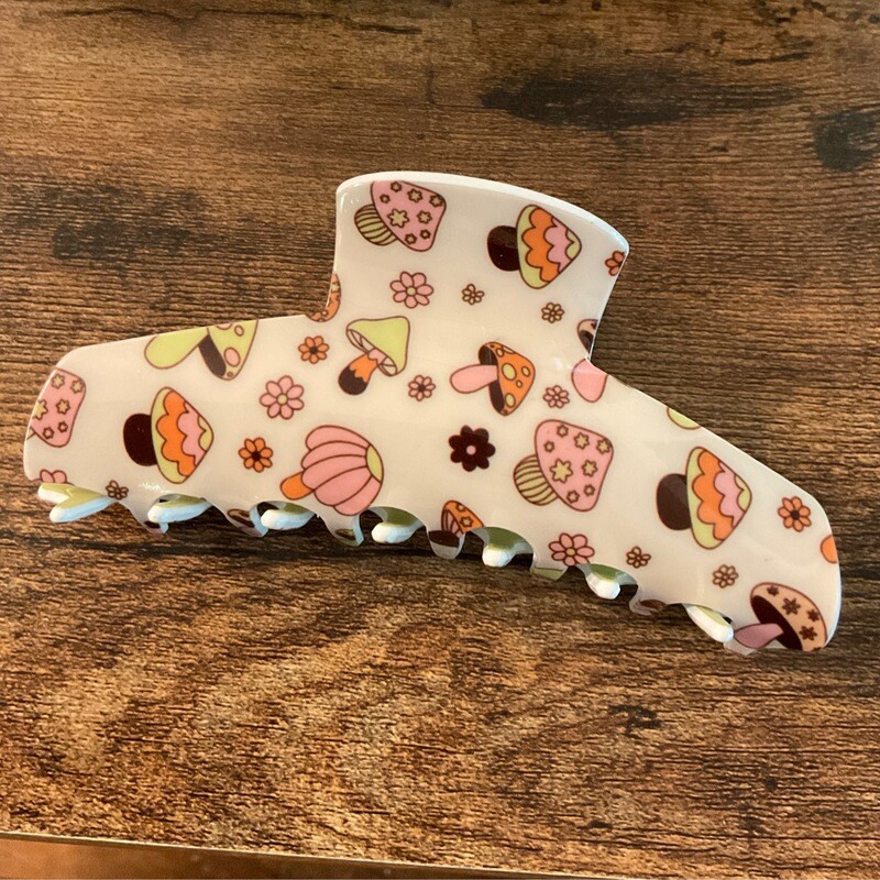 Mushroom Hair Clip