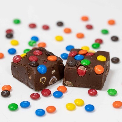 Chocolate Fudge with M&amp;M&#39;s (1/2 lb Package)