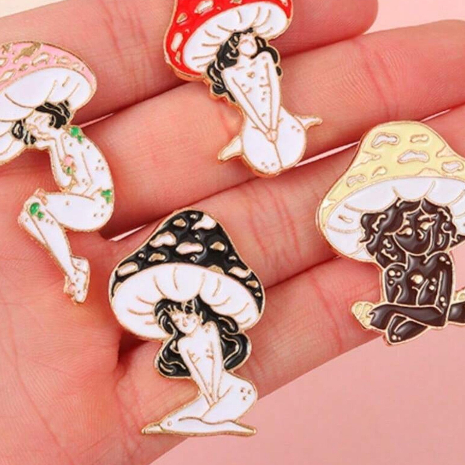 Misc Mushroom Pin