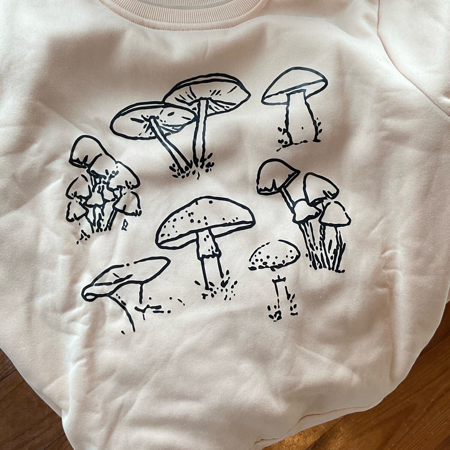 Cream Mushroom Sweatshirt