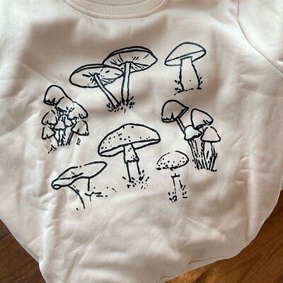 Cream Mushroom Sweatshirt