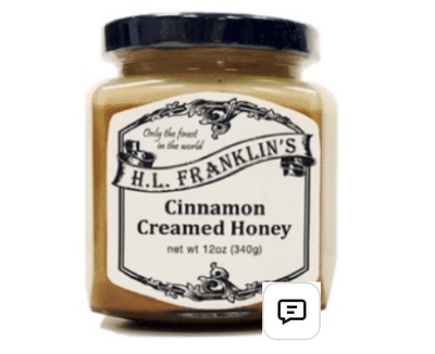 Cinnamon Creamed Honey 3 oz