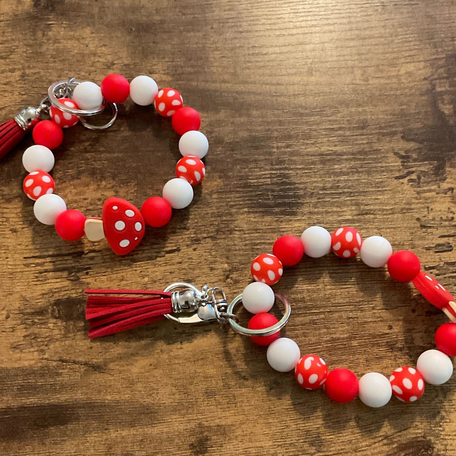 Rubber key chain 