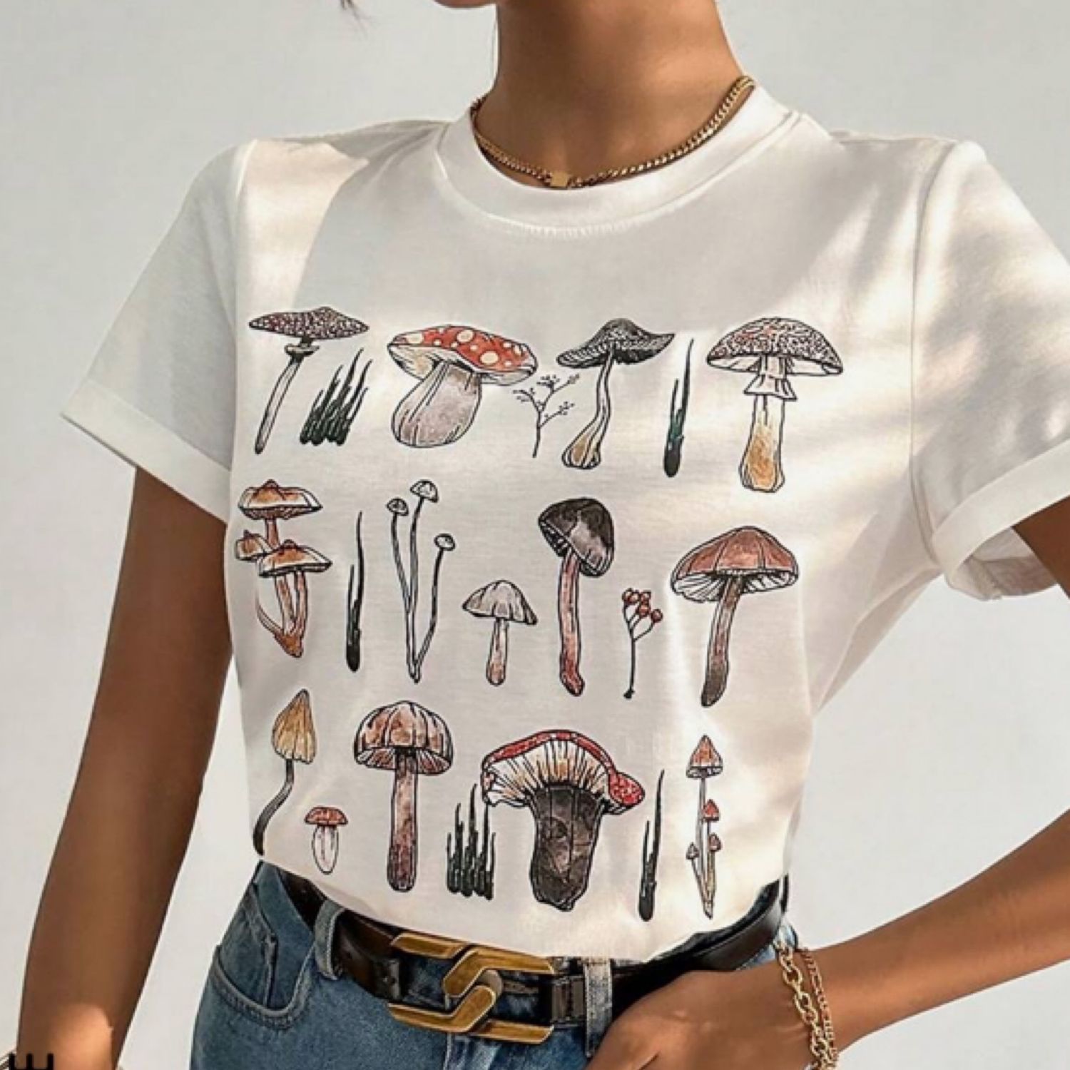 Multi Mushroom Tshirt
