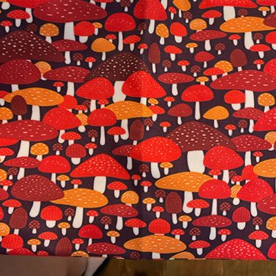 Red makeup bag 