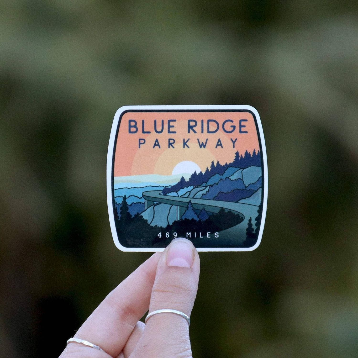 Blue Ridge Parkway - Vinyl Sticker