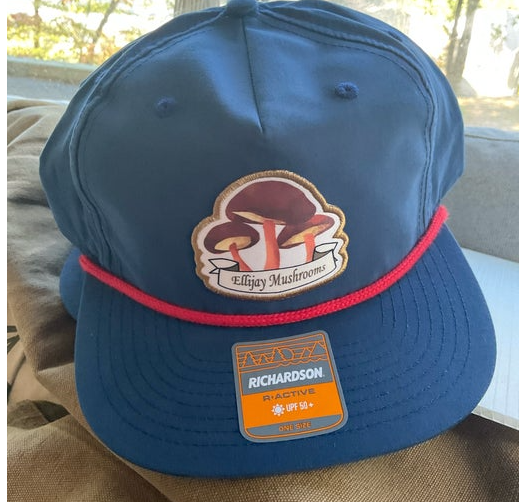 Richardson 256 Rope Snapback, name: Navy/Red