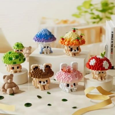 Mushroom Building Blocks