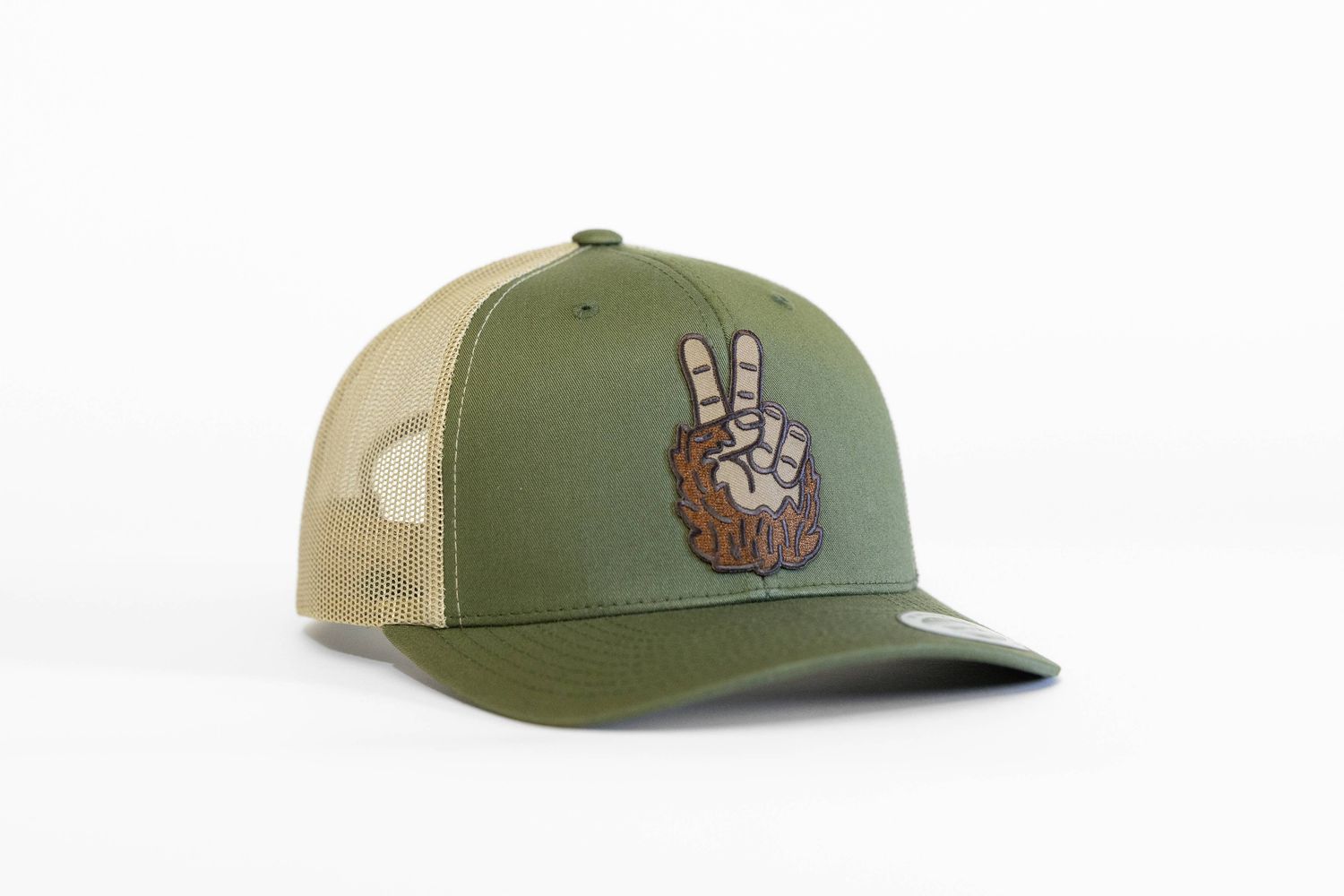 Bigfoot Peace Hat: Moss / Khaki