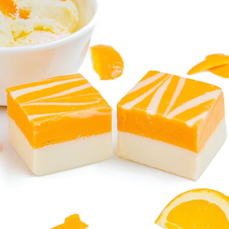 Orange Cream 1/2 lb. Fudge Bar