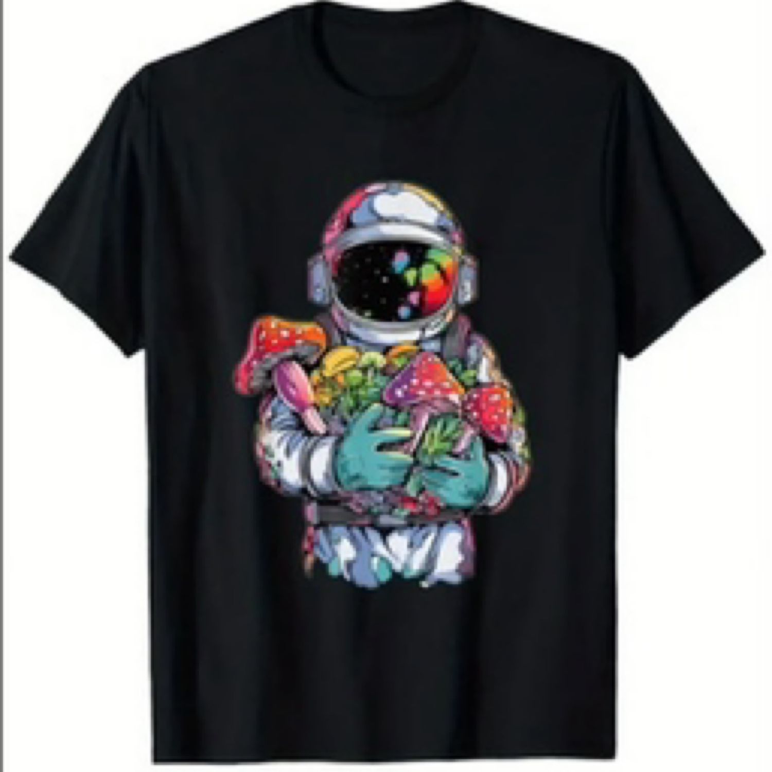 Boys Mushroom Astronaut Tshirt 