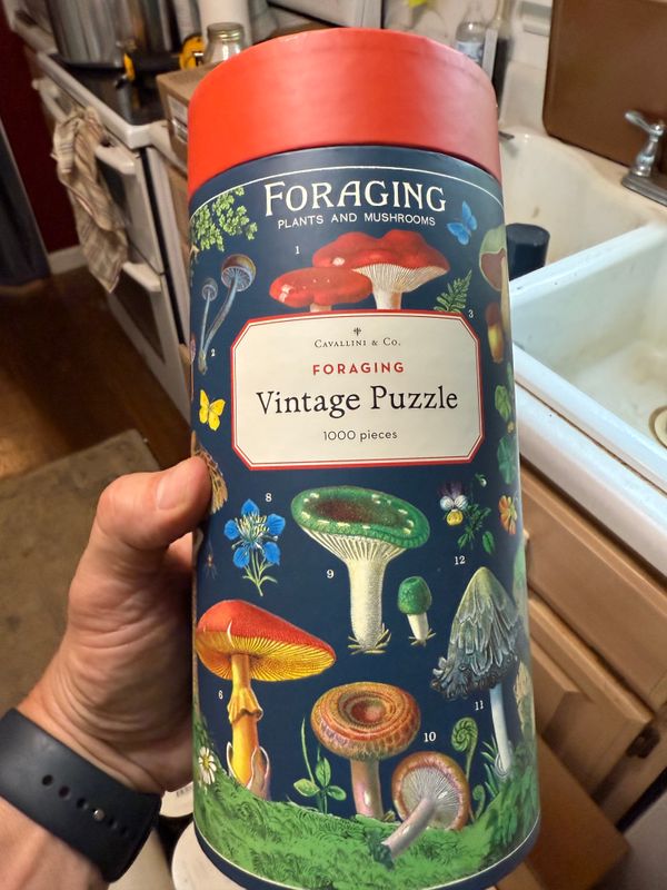 Cavallini Vintage Jigsaw Puzzle Foraging