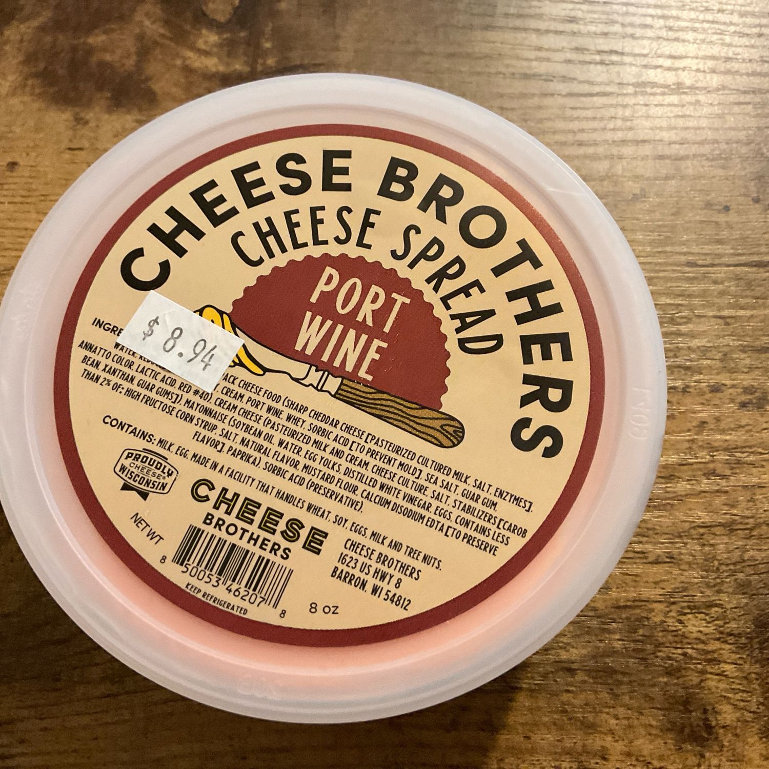 Port Wine Cheese Spread