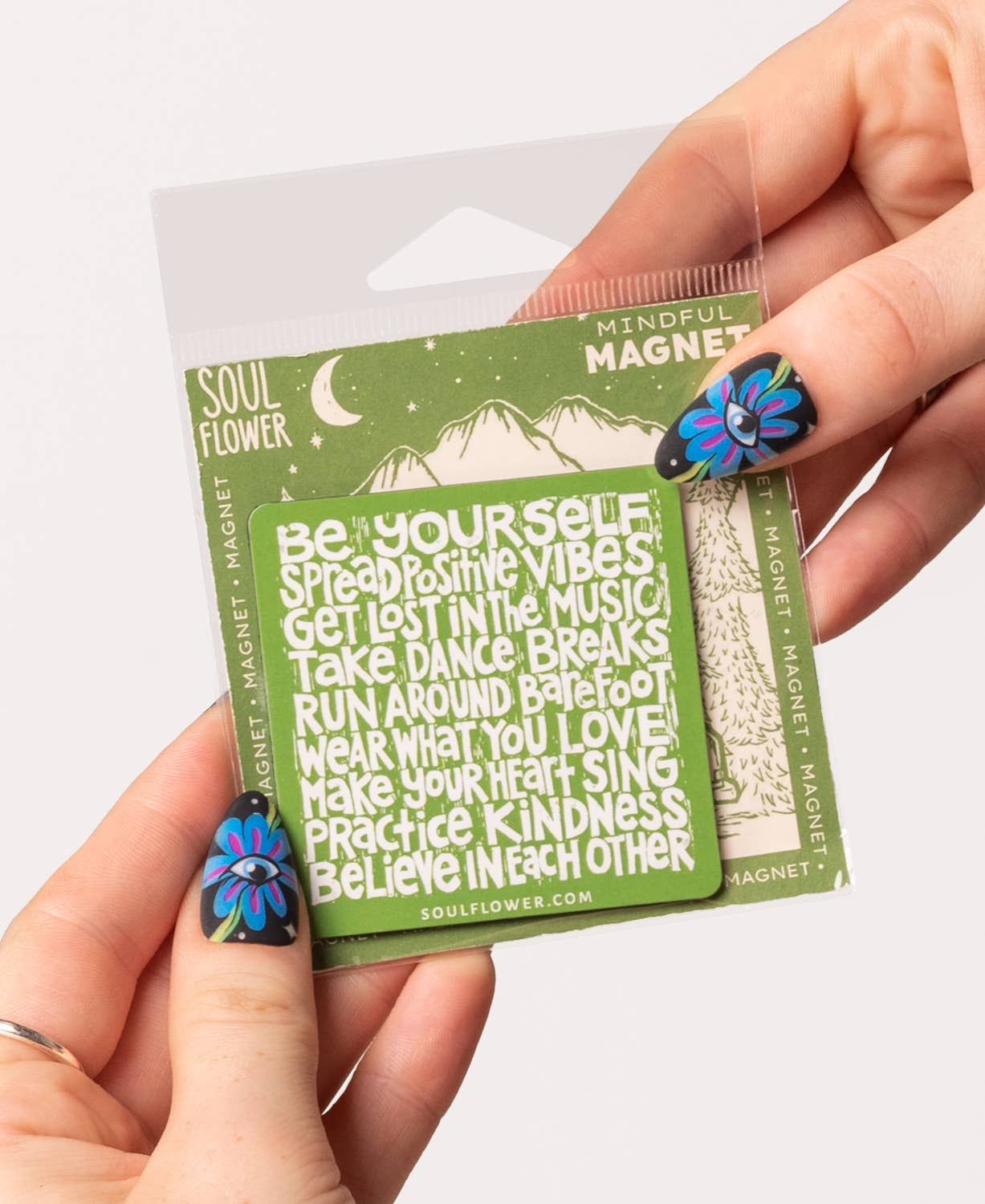 Soul Flower Manifesto Magnet - Fridge/Locker Magnets