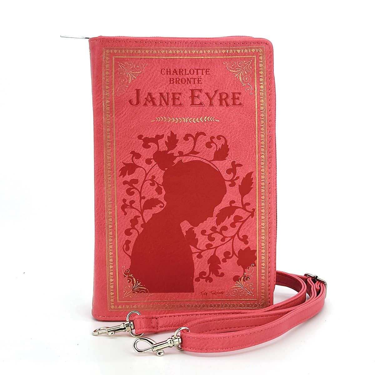 Jane Eyre Book Clutch Bag: RED