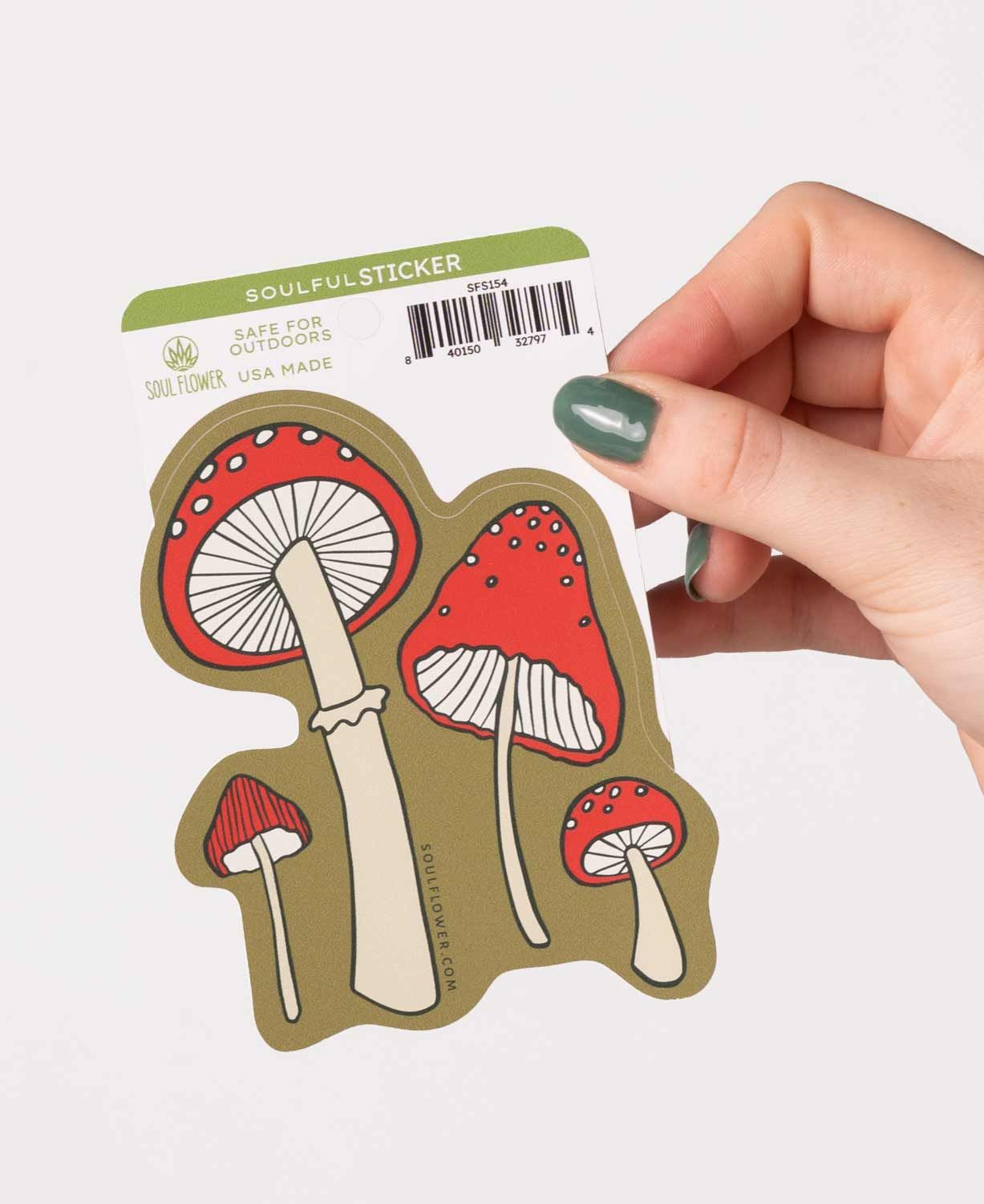Red Mushroom Sticker - Hippie Stickers
