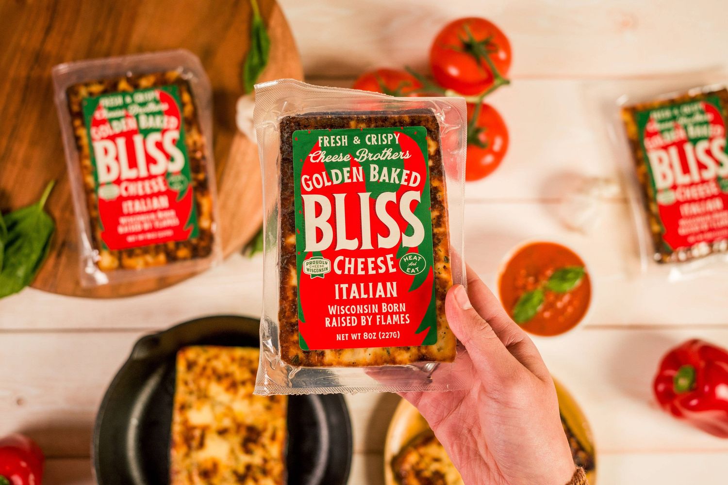 Italian Golden Baked Bliss Cheese *New Release*