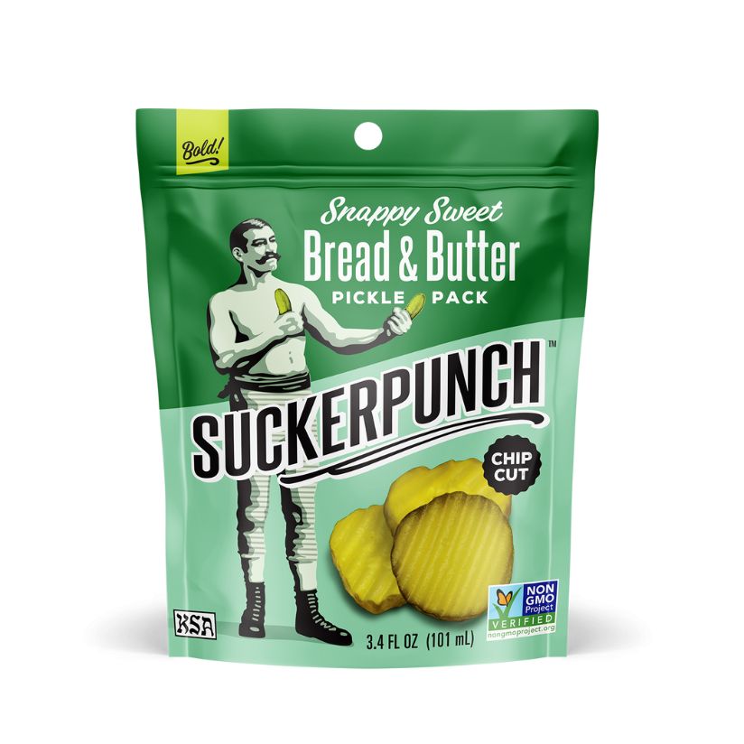 Sweet Bread &amp; Butter Snack Pack pickle 