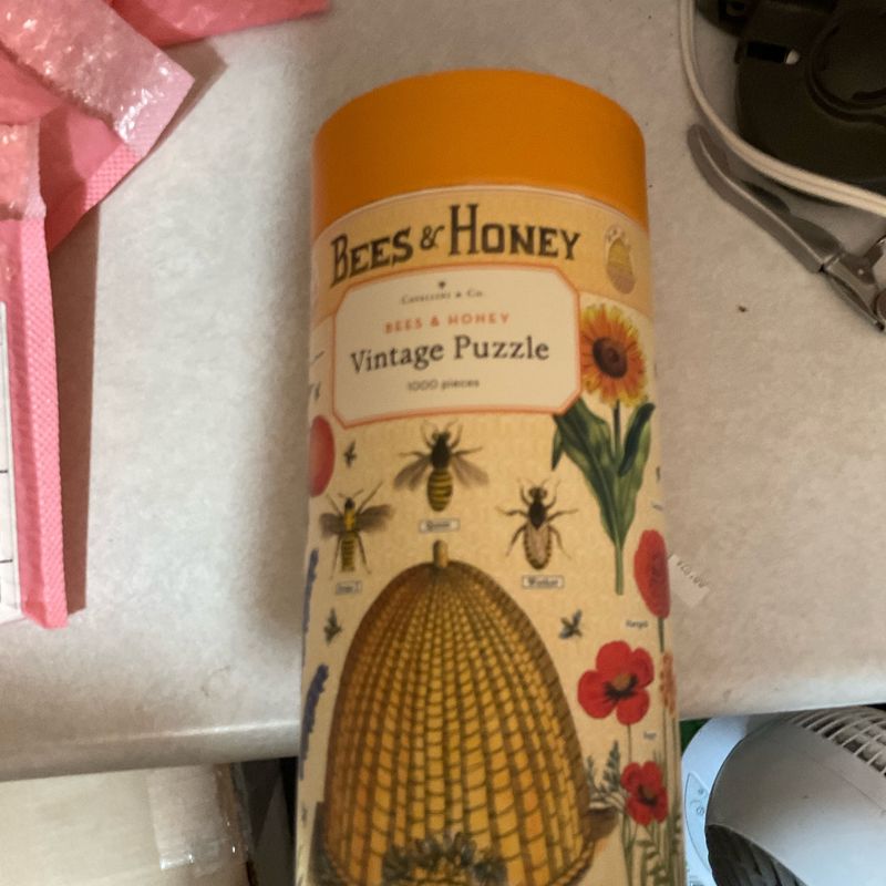 Cavallini Vintage Jigsaw Puzzle Bees &amp; Honey