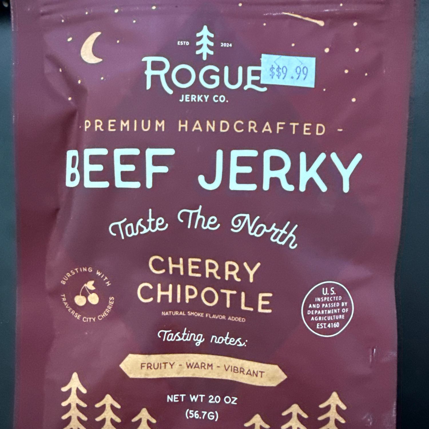 Rogue Beef Jerky - Cherry Chipotle