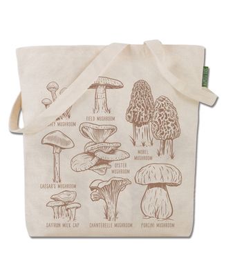 Mushroom Botanical Tote Bag -  Mushroom Bag