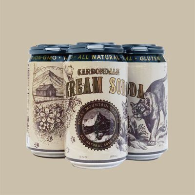 Carbondale Cream Soda Cans