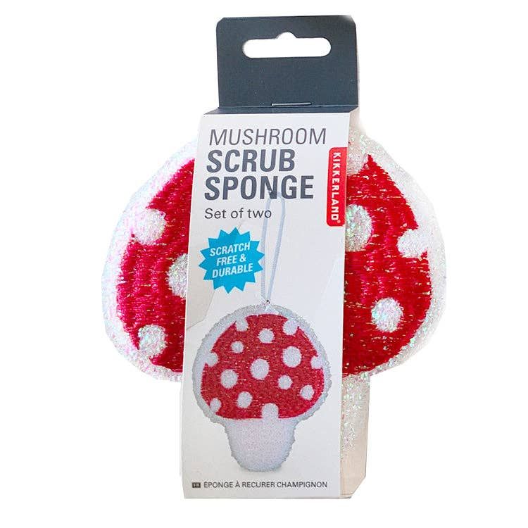 Mushroom Scrub Sponge