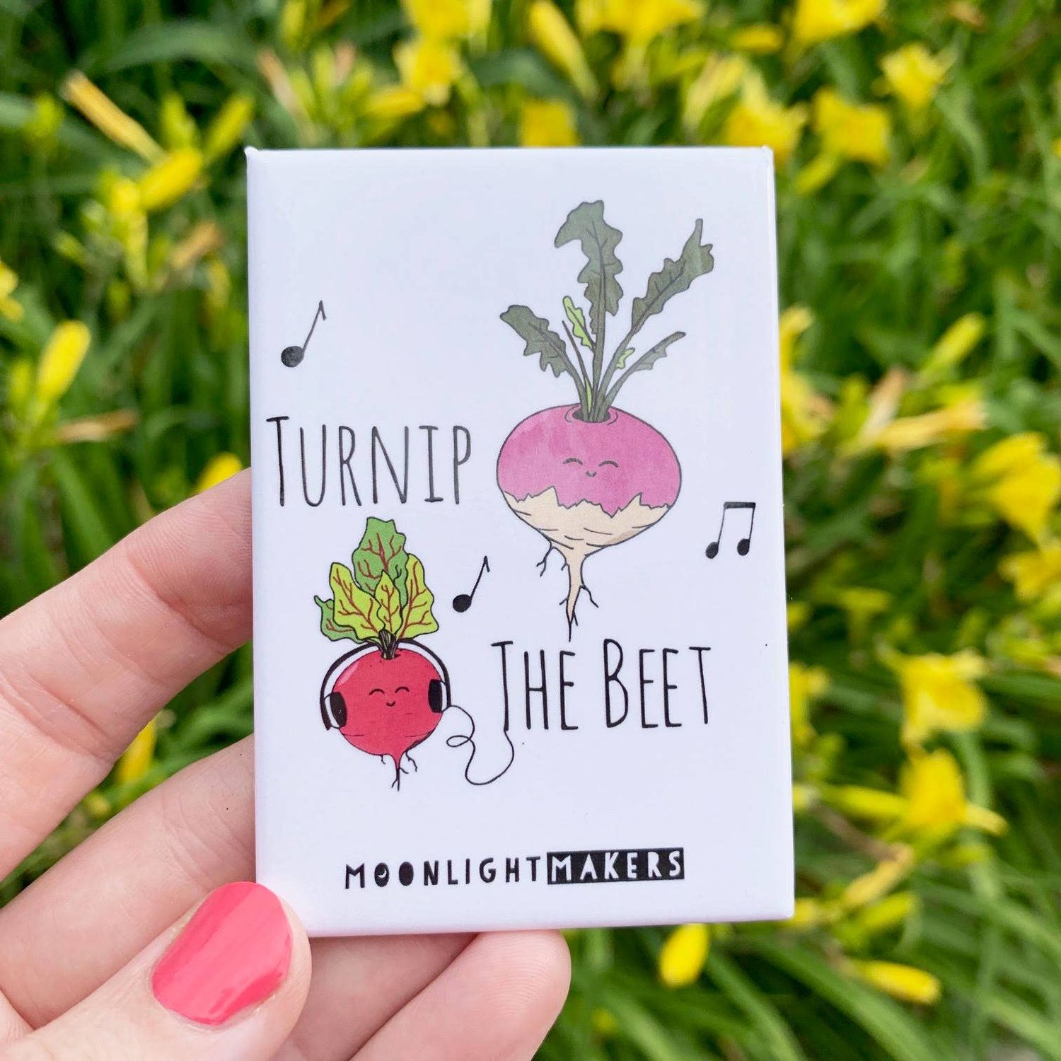 Turnip The Beet - Funny Fridge Magnets - CLOSEOUT SALE