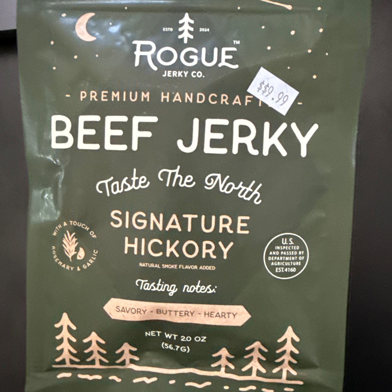 Rogue Beef Jerky - Signature Hickory