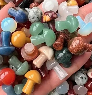 Tiny Crystal Mushrooms