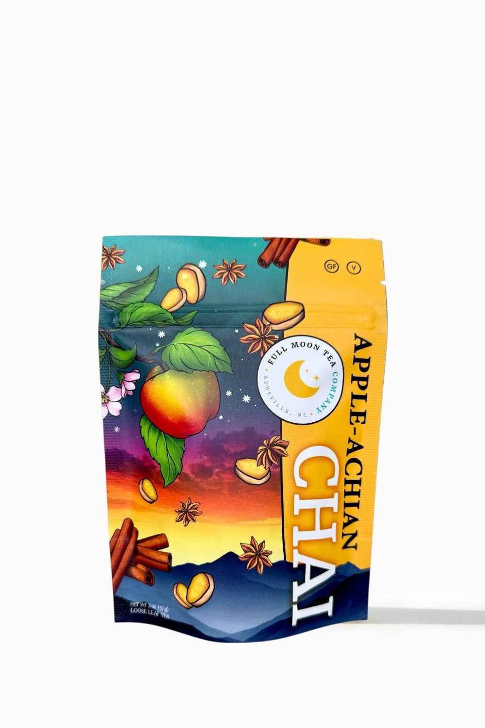 Apple-achian Chai Premium Loose Leaf Herbal Tea