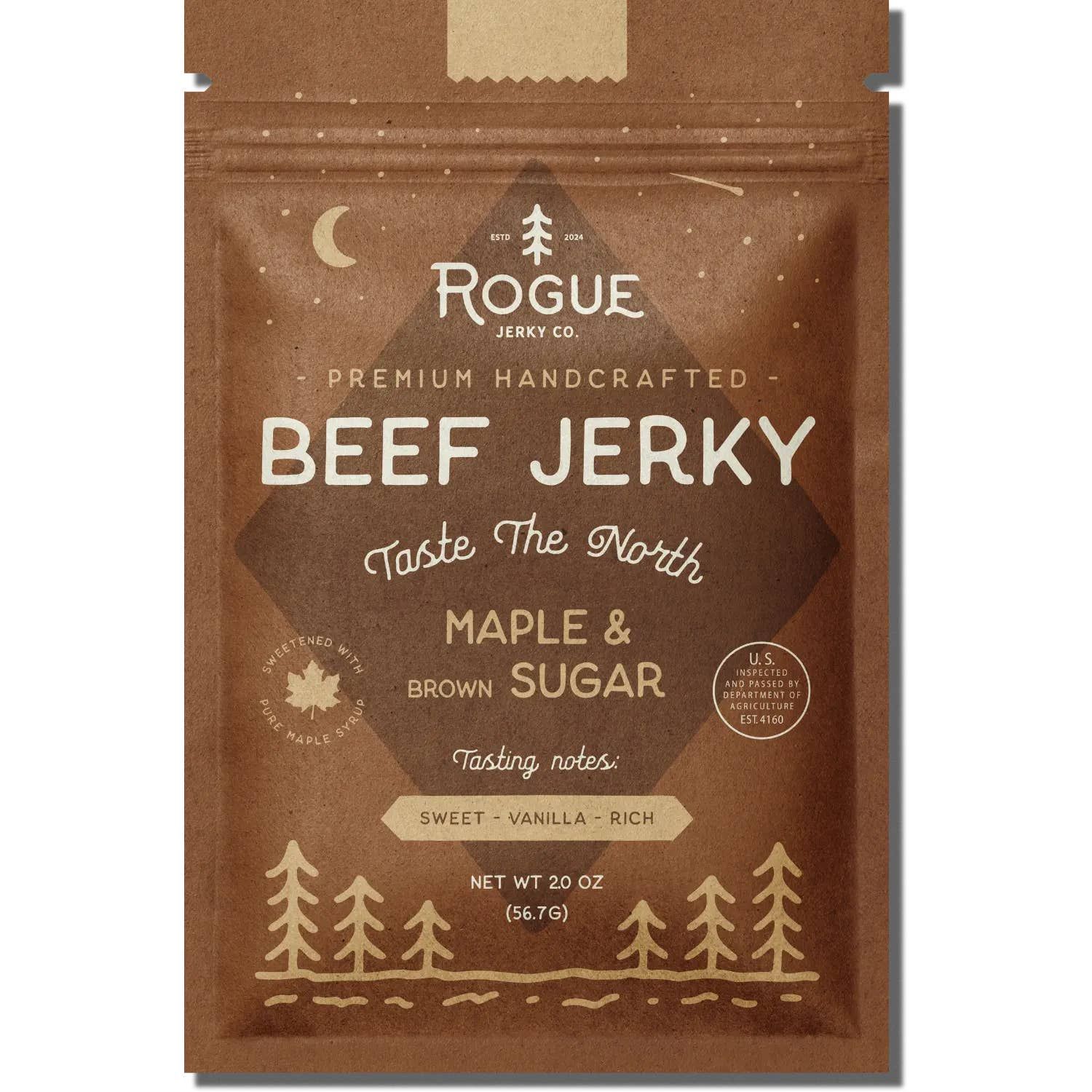 Maple &amp; Brown Sugar Beef Jerky