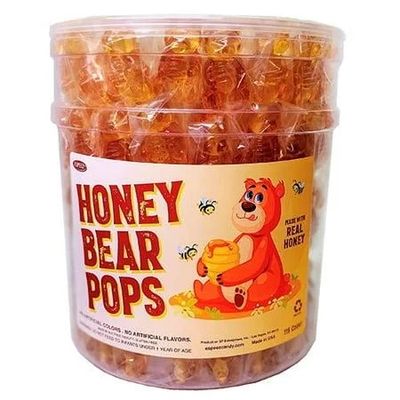 Handmade Honey Baby Bear Pops Lollipops