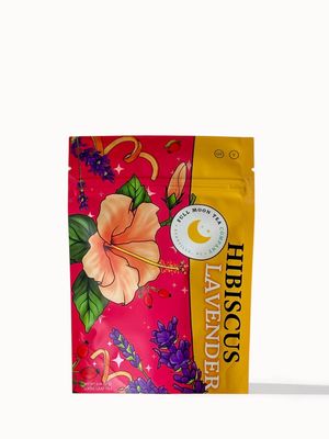 Hibiscus Lavender Herbal Tea - Premium Loose Leaf Decaf