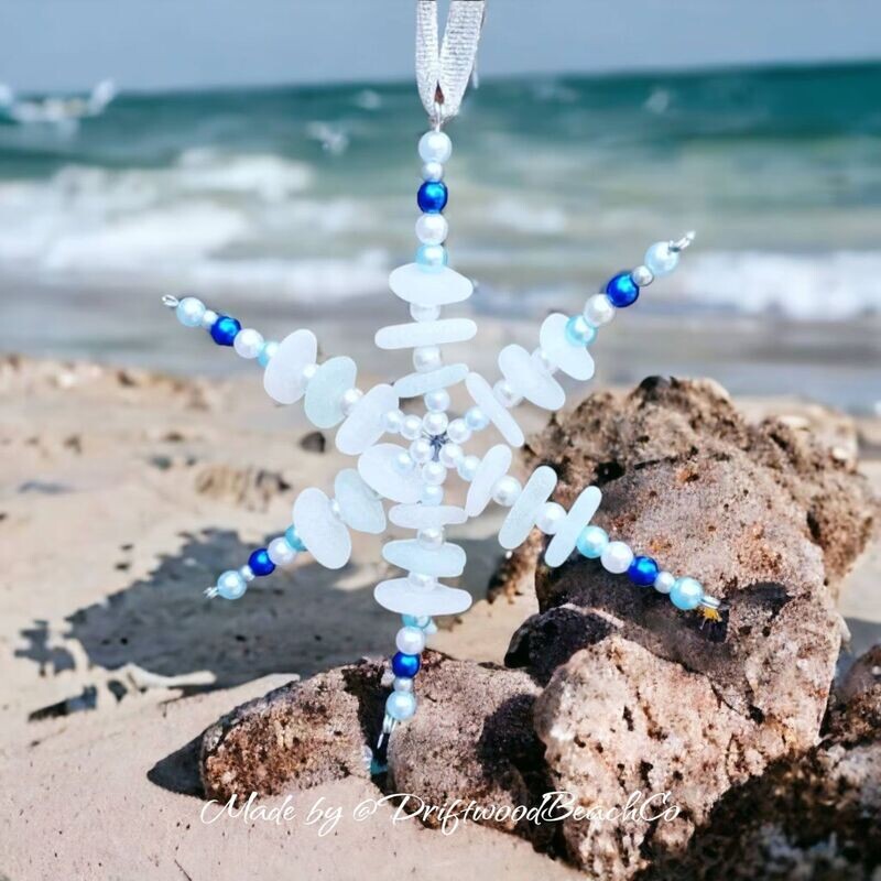 Sea glass Snowflake