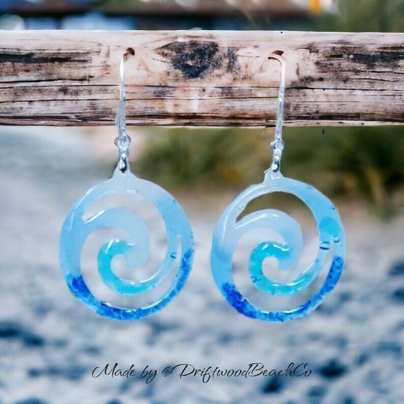 Rolling waves Earrings