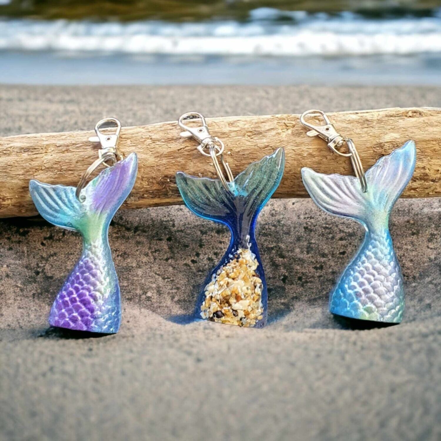 Mermaid Tail Keychains