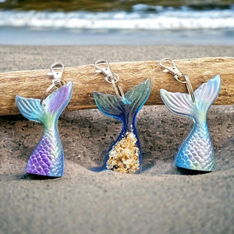 Mermaid Tail Keychains