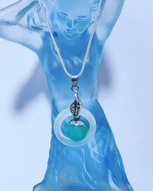 Floating Marble Necklace