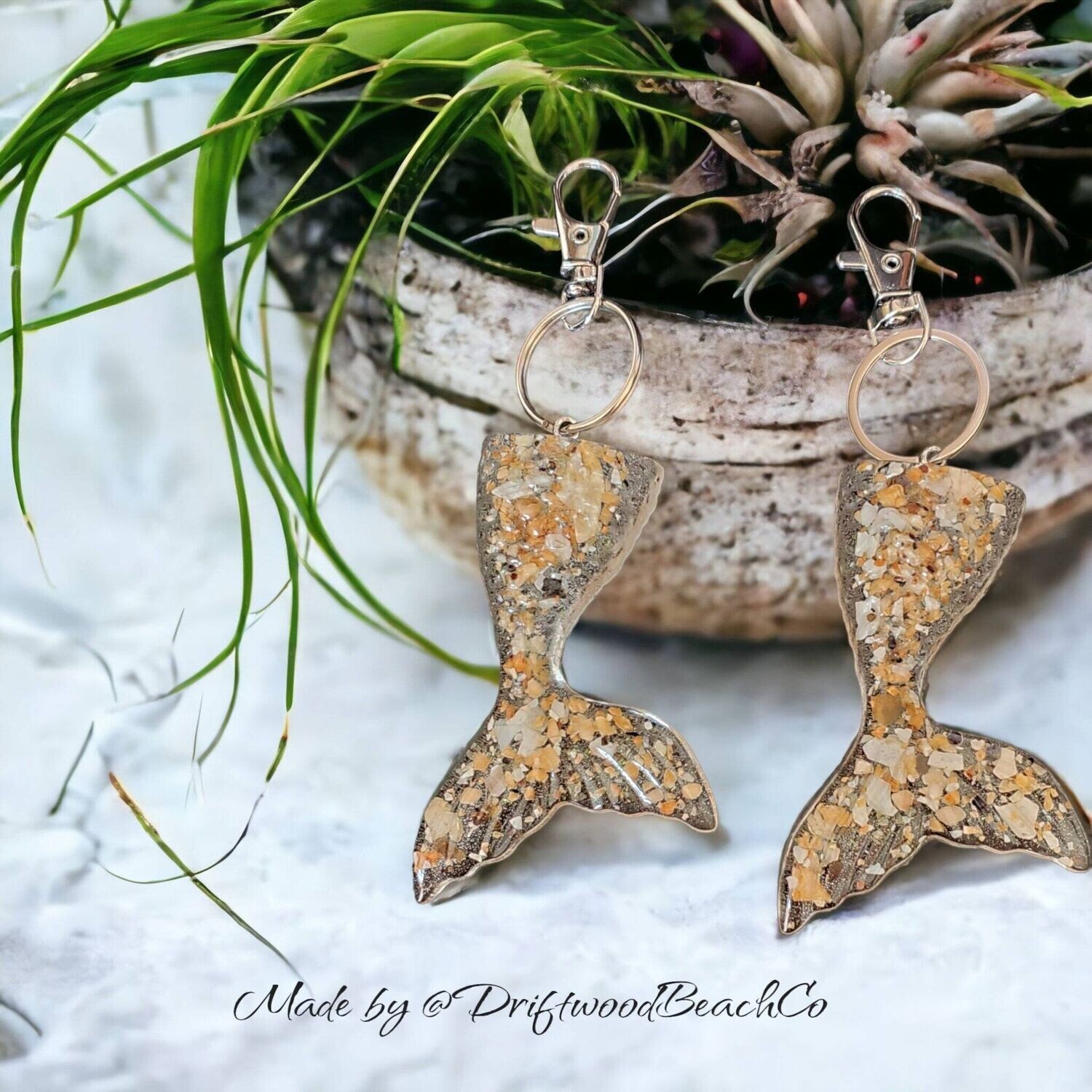 Mermaid tail Keychain